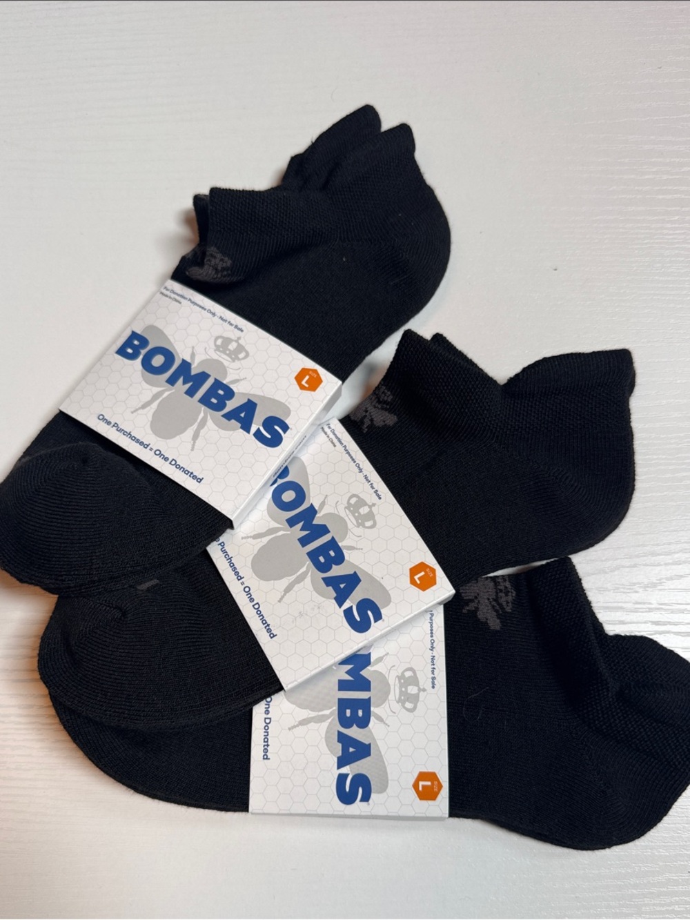 Bombas Men’s Low-Cut Athletic Socks - Black